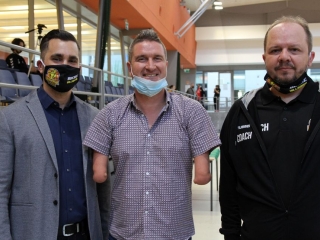 Kerekesszékes kupadöntő a Campus Arénában - fotó: 