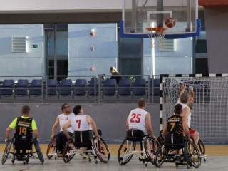 Kerekesszékes kupadöntő a Campus Arénában - fotó: 