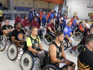 Kerekesszékes kupadöntő a Campus Arénában - fotó: 