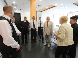 Felszolgálók mestervizsgája - fotó: Ónodi Zoltán