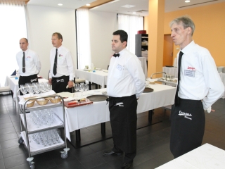 Felszolgálók mestervizsgája - fotó: Ónodi Zoltán