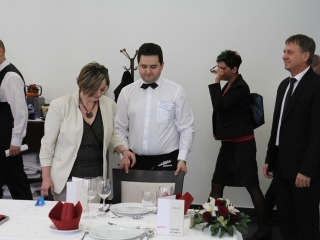 Felszolgálók mestervizsgája - fotó: Ónodi Zoltán