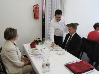 Felszolgálók mestervizsgája - fotó: Ónodi Zoltán