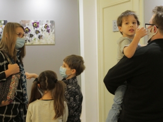 Kuruczné Gál Kriszta kiállítása a Bartókban - fotó: 