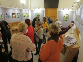 Kuruczné Gál Kriszta kiállítása a Bartókban - fotó: 