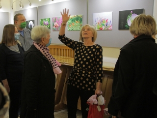 Kuruczné Gál Kriszta kiállítása a Bartókban - fotó: 