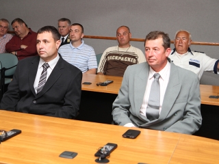 Közbiztonsági dicsérő oklevelek - fotó: Sándor Judit