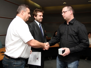 Közbiztonsági dicsérő oklevelek - fotó: Sándor Judit