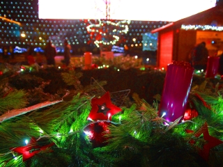 Adventi fények a Városháza téren - fotó: 