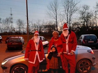 Közösségi képtár – autós Mikulások a városban - fotó: 