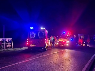 Buszbaleset a 62-es főúton - olvasói galéria - fotó: 