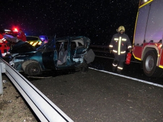 Elrettentő képtár az M6-os sztrádán történt végzetes balesetről - fotó: 