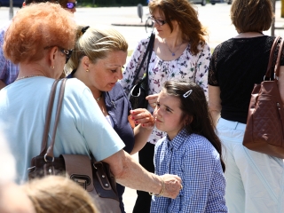 Zenés Flashmob a Városháza téren - fotó: Ónodi Zoltán