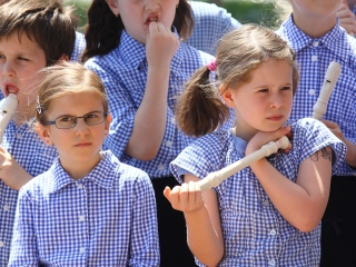 Zenés Flashmob a Városháza téren - fotó: Ónodi Zoltán