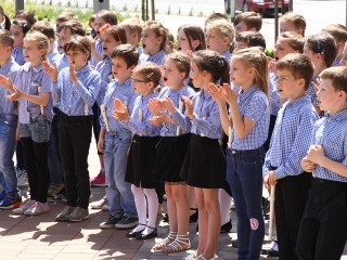 Zenés Flashmob a Városháza téren - fotó: Ónodi Zoltán