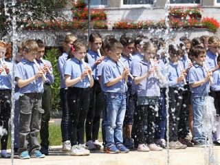 Zenés Flashmob a Városháza téren - fotó: Ónodi Zoltán