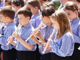 Zenés Flashmob a Városháza téren - fotó: Ónodi Zoltán