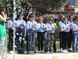 Zenés Flashmob a Városháza téren - fotó: Ónodi Zoltán