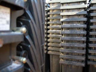 Szelektív kukák átadása az Innoparkban - fotó: 