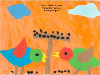 Díjazott képek az Arany János iskola rajzpályázatának anygából - fotó: 