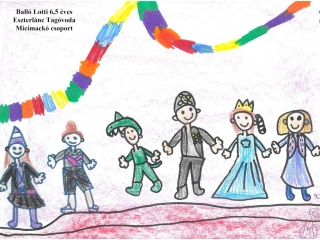 Díjazott képek az Arany János iskola rajzpályázatának anygából - fotó: 