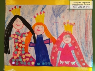 Díjazott képek az Arany János iskola rajzpályázatának anygából - fotó: 