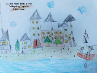 Díjazott képek az Arany János iskola rajzpályázatának anygából - fotó: 