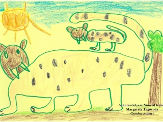 Díjazott képek az Arany János iskola rajzpályázatának anygából - fotó: 