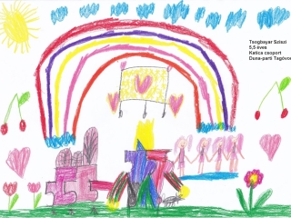 Díjazott képek az Arany János iskola rajzpályázatának anygából - fotó: 