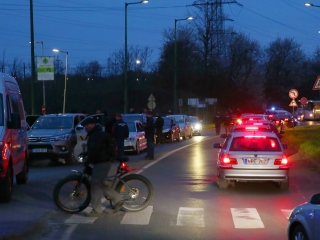 A város lezárása  - fotó: 