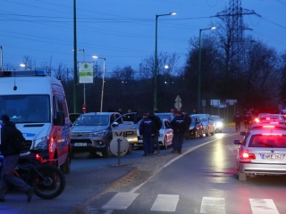 A város lezárása  - fotó: 