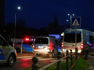 A város lezárása  - fotó: 