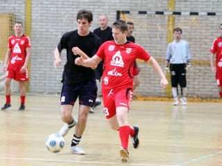 Kispályás foci a sportnapon - fotó: Sándor Judit