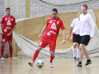 Kispályás foci a sportnapon - fotó: Sándor Judit