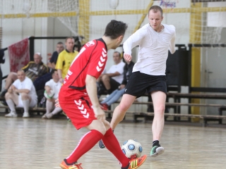 Kispályás foci a sportnapon - fotó: Sándor Judit