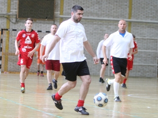 Kispályás foci a sportnapon - fotó: Sándor Judit