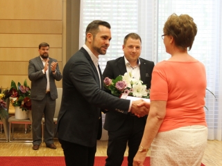 Pedagógusnapi 2021 - ünnepség a Városházán - fotó: 