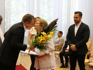 Pedagógusnapi 2021 - ünnepség a Városházán - fotó: 