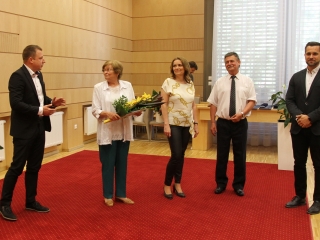 Pedagógusnapi 2021 - ünnepség a Városházán - fotó: 