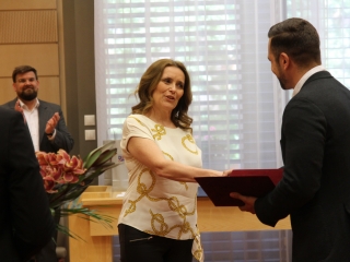 Pedagógusnapi 2021 - ünnepség a Városházán - fotó: 