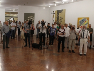 Móder Rezső kiállítása a Kortárs Művészeti Intézetben - fotó: 