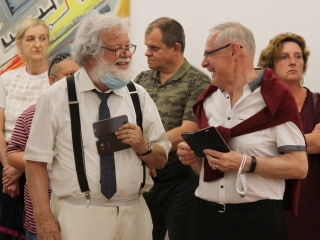 Móder Rezső kiállítása a Kortárs Művészeti Intézetben - fotó: 