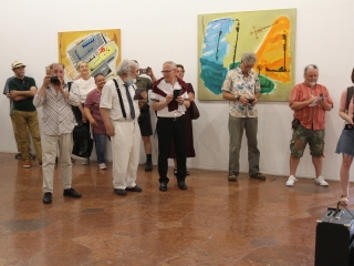 Móder Rezső kiállítása a Kortárs Művészeti Intézetben - fotó: 