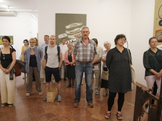 Móder Rezső kiállítása a Kortárs Művészeti Intézetben - fotó: 