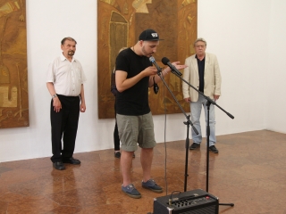 Móder Rezső kiállítása a Kortárs Művészeti Intézetben - fotó: 