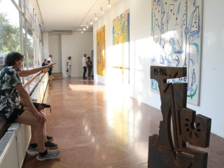 Móder Rezső kiállítása a Kortárs Művészeti Intézetben - fotó: 