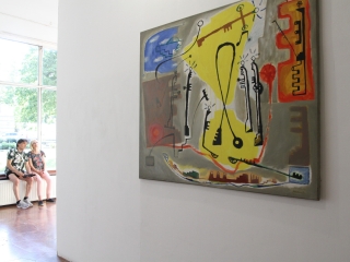 Móder Rezső kiállítása a Kortárs Művészeti Intézetben - fotó: 