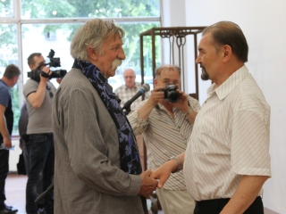 Móder Rezső kiállítása a Kortárs Művészeti Intézetben - fotó: 