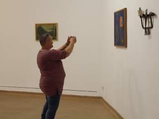 Móder Rezső kiállítása a Kortárs Művészeti Intézetben - fotó: 