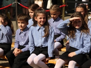 Elsősavatás a Móricz iskolában - fotó: 